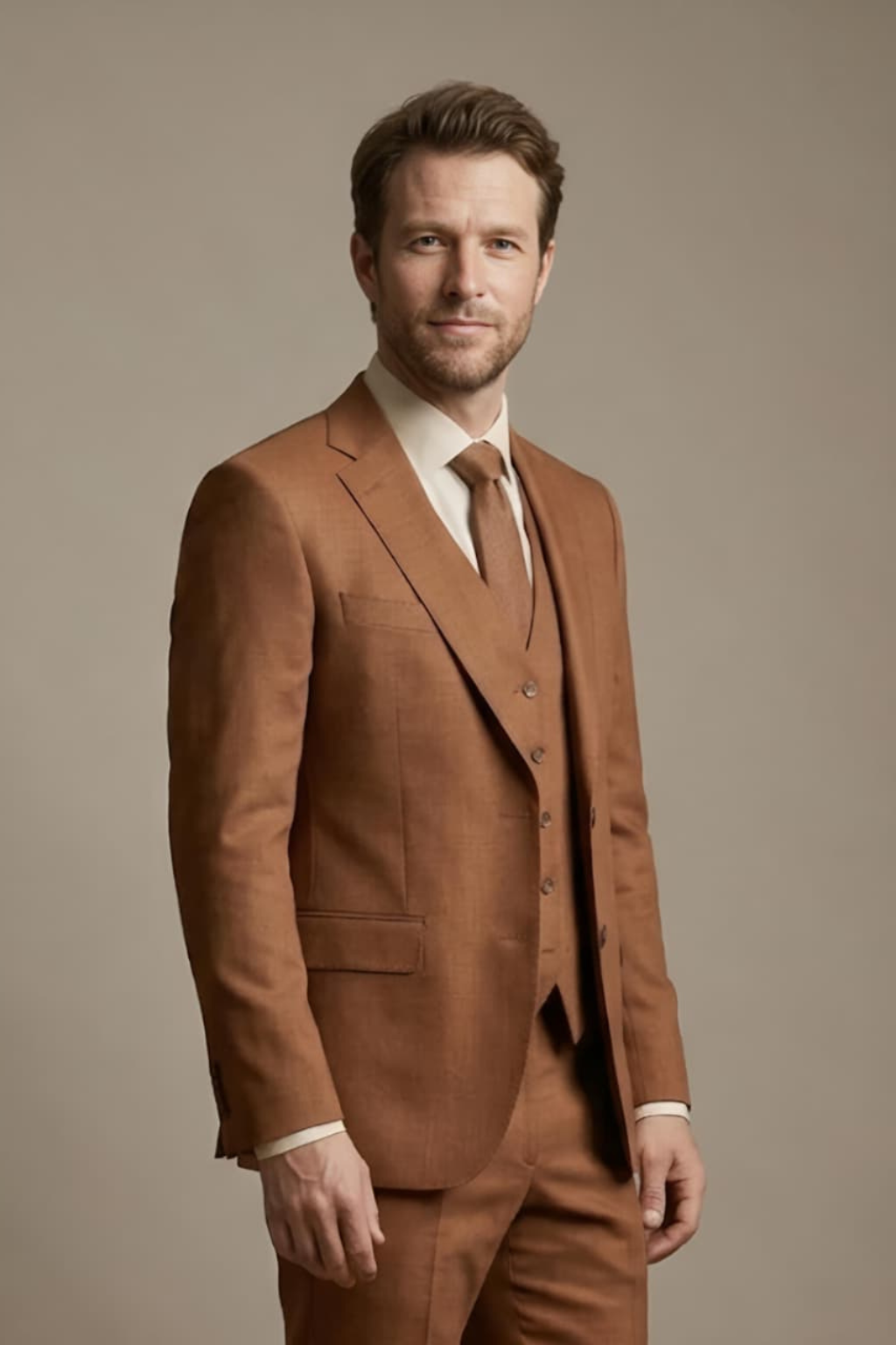 Terracota Luxor 100% Wool Suit