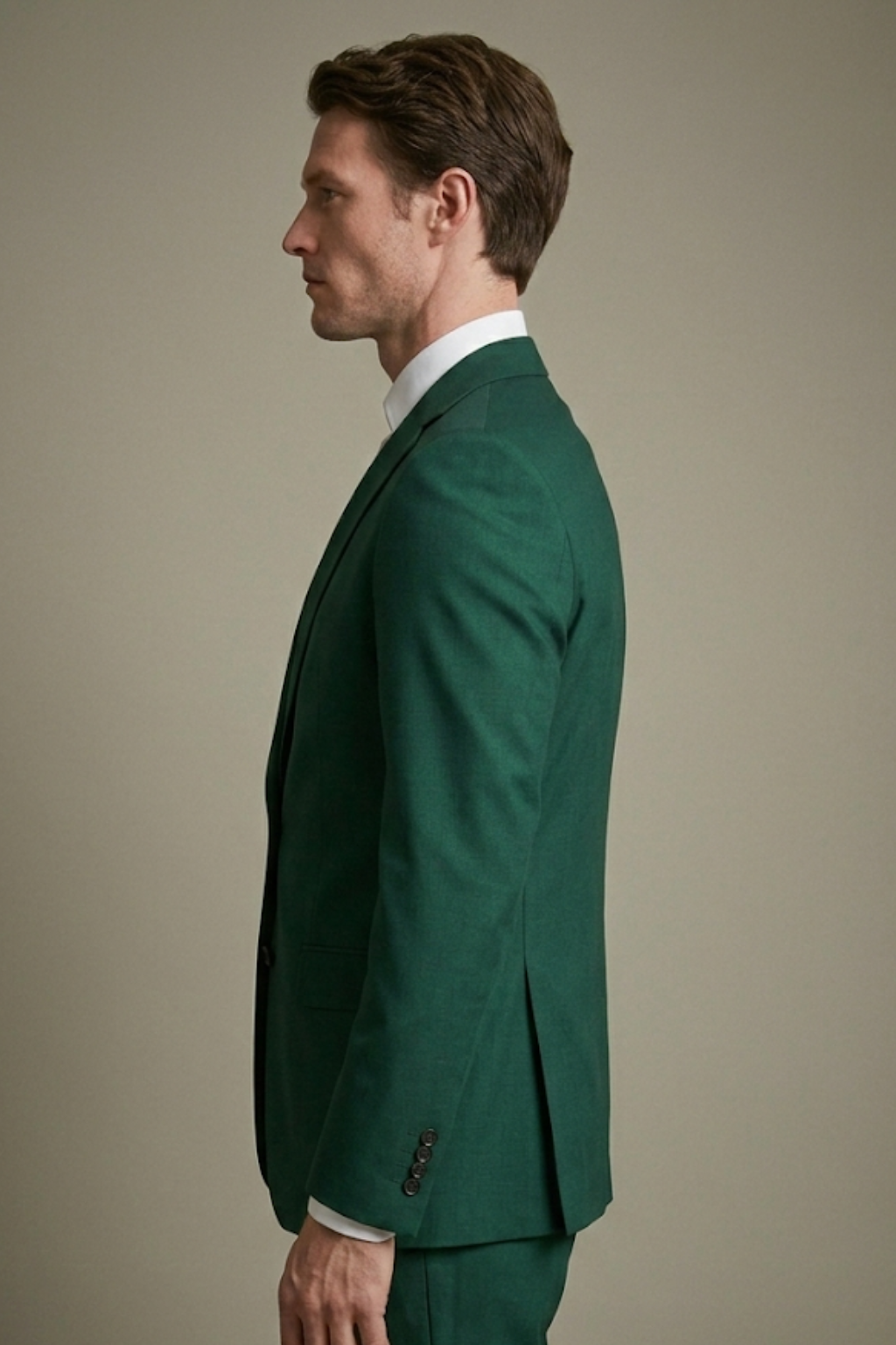 Emerald Dark Green Suit