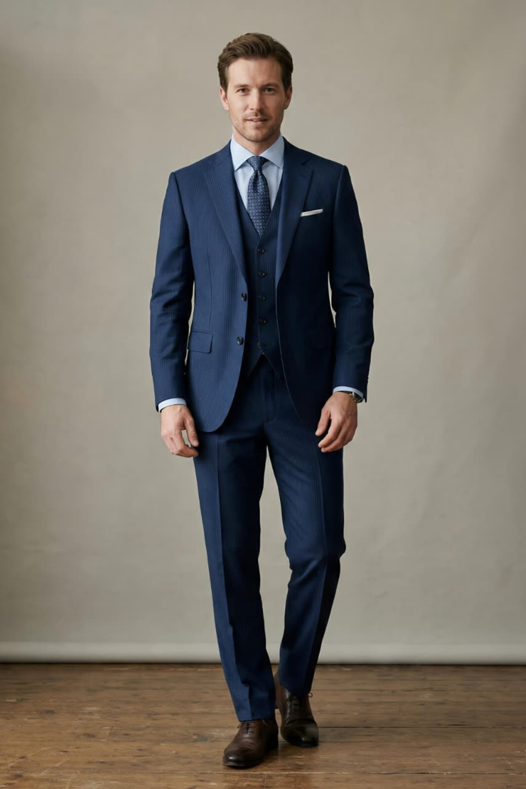 Imperial Navy Striped Suit