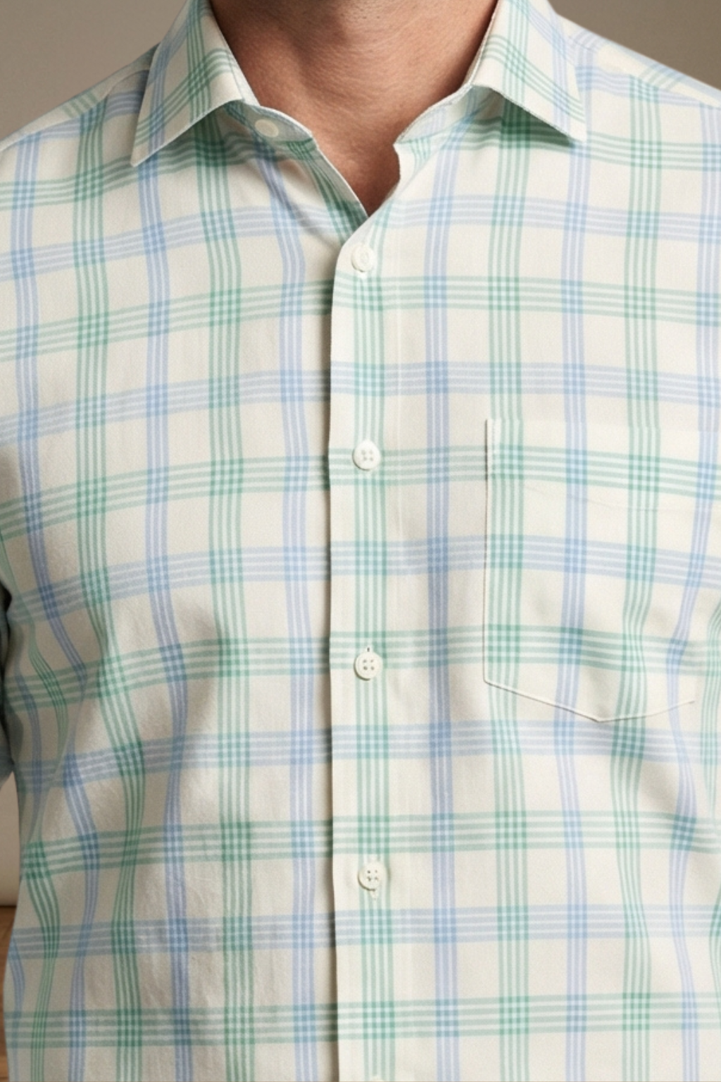 Verdant Blue Check