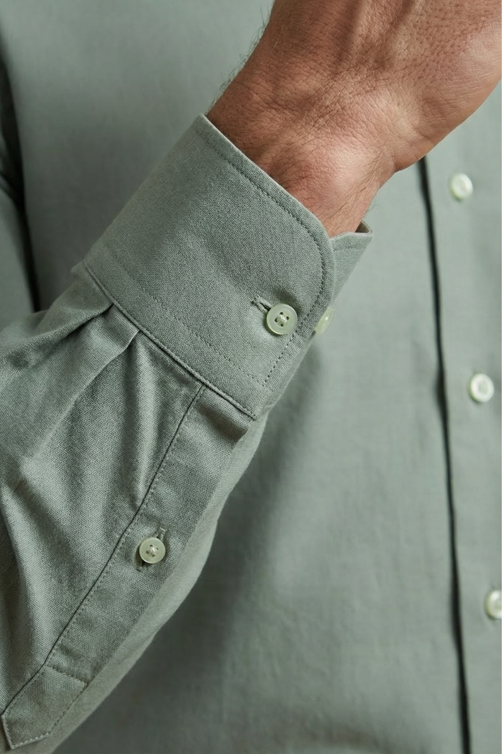 Sage Green with Slight Texture