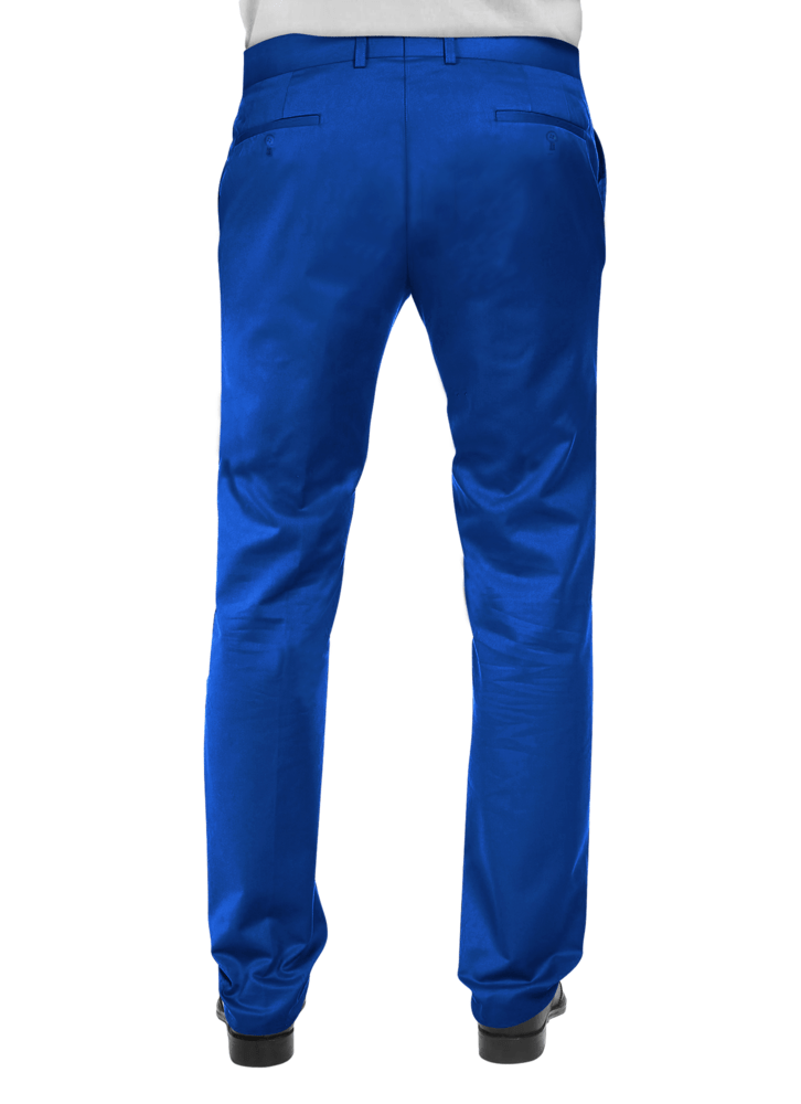 Dress Pant - Solid Azure Blue - TRIO