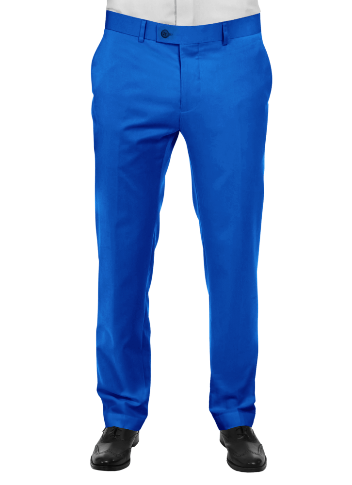 Dress Pant - Solid Azure Blue - TRIO