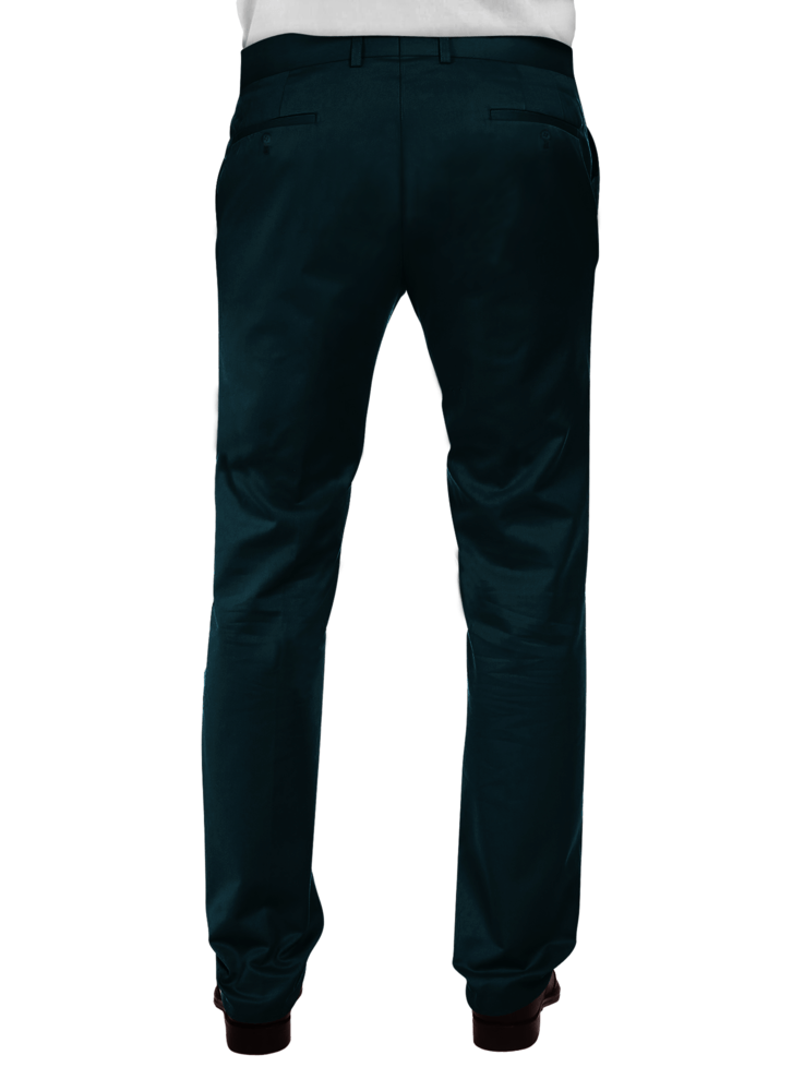 Dress Pant - Solid Dark Teal - TRIO