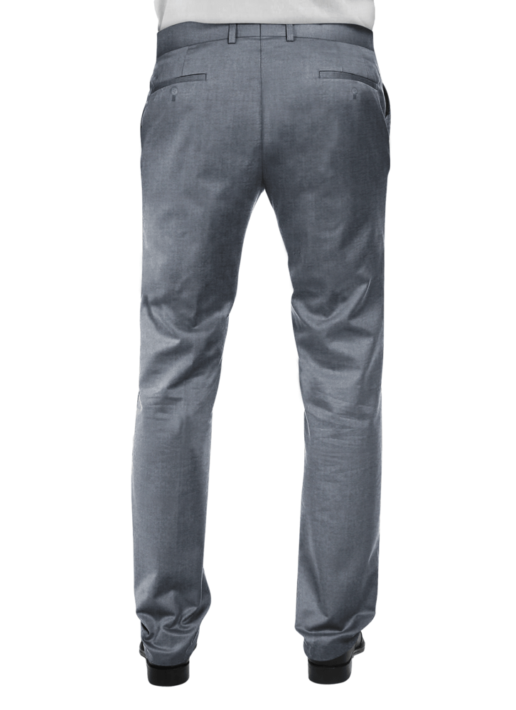 Dress Pant - Solid Gray - TRIO