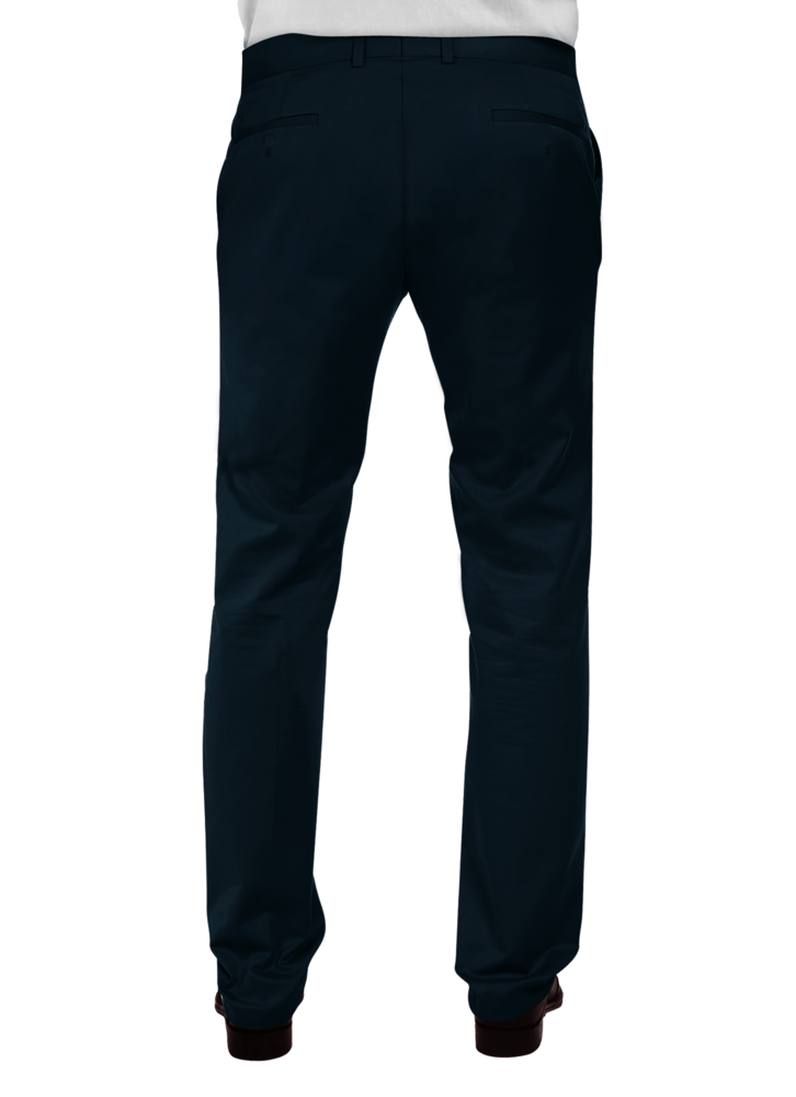 Dress Pant - Solid Light Navy - TRIO