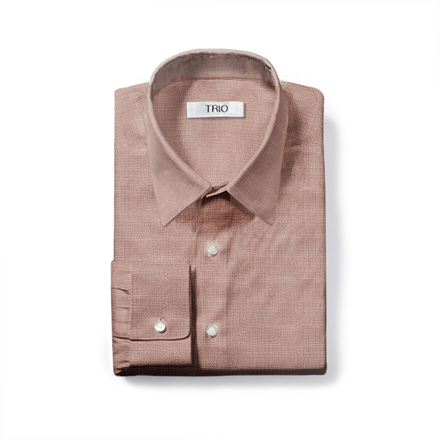 Dress Shirt - Ember Linen Weave - TRIO