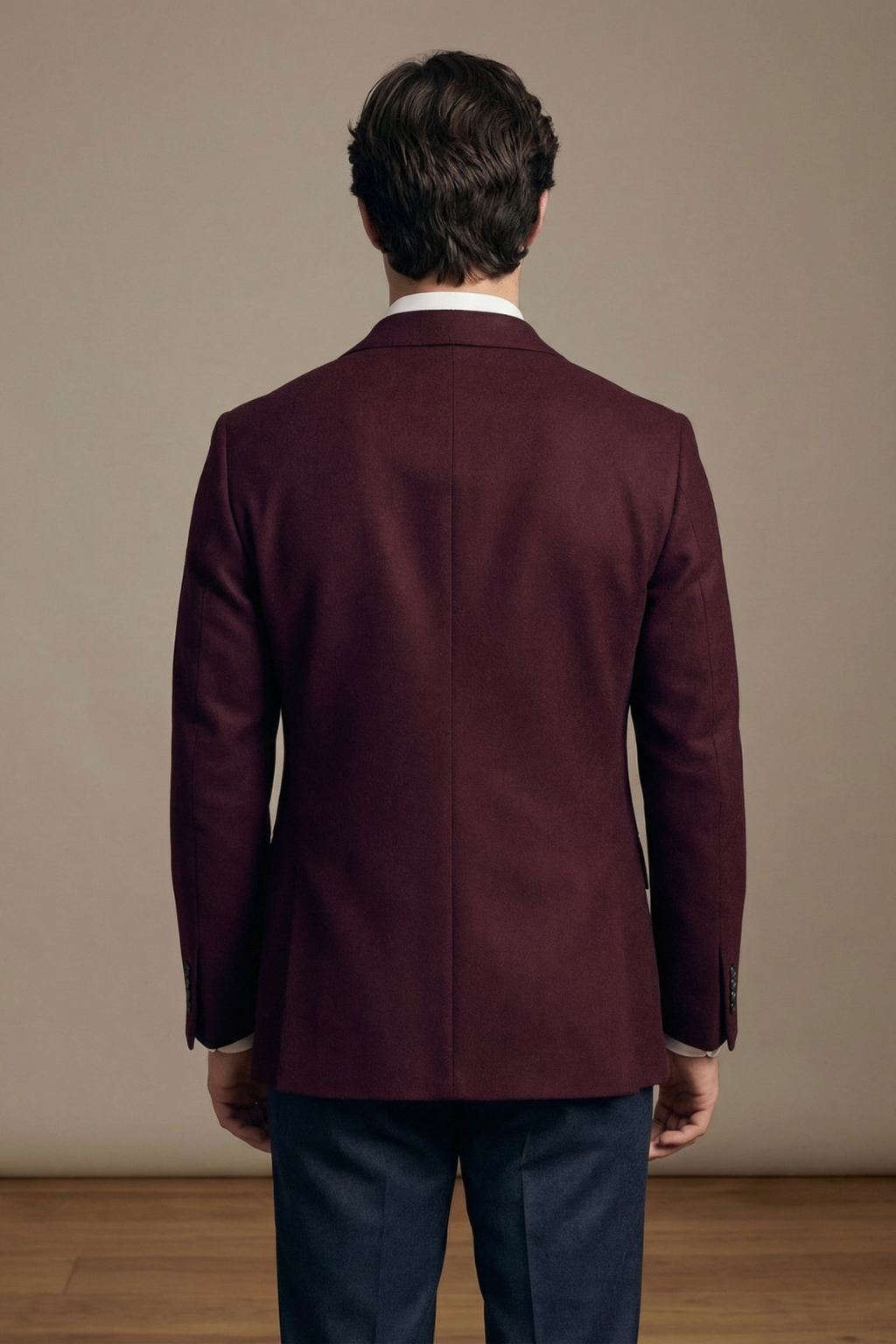 Burgundy Ivy League Fraternity Blazer