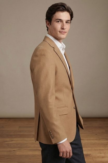 Camel Ivy League Fraternity Blazer