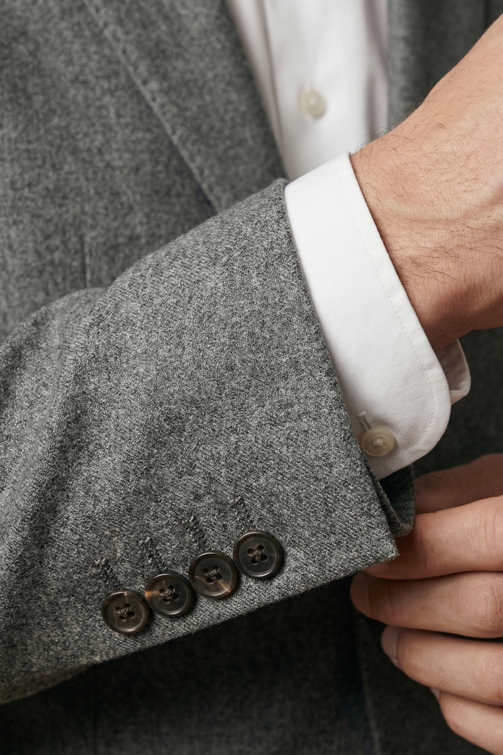 Preppy College Grey Fraternity Blazer – Modern Campus Style