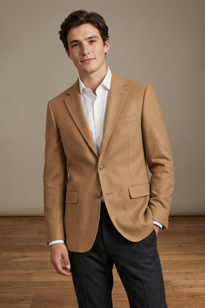Camel Ivy League Fraternity Blazer