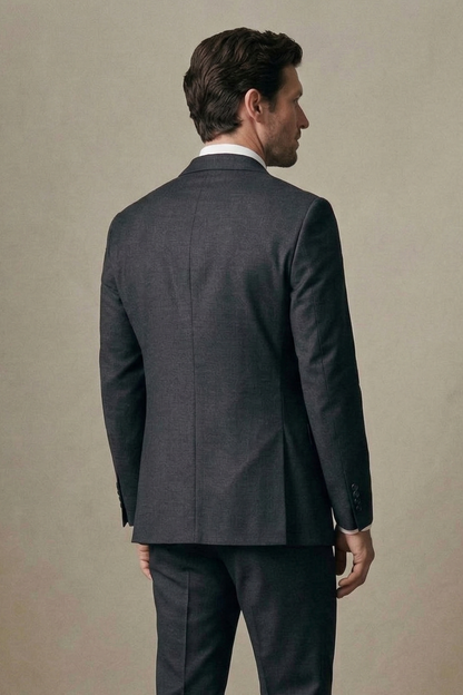 Charcoal Grey Business Suit for Tall Men – Modern Executive Fit