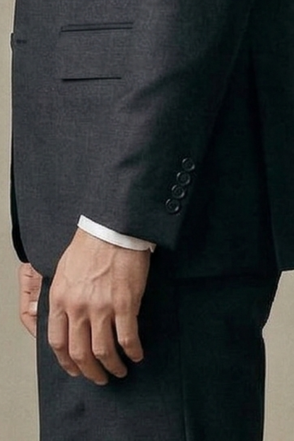 Charcoal Grey Business Suit for Tall Men – Modern Executive Fit