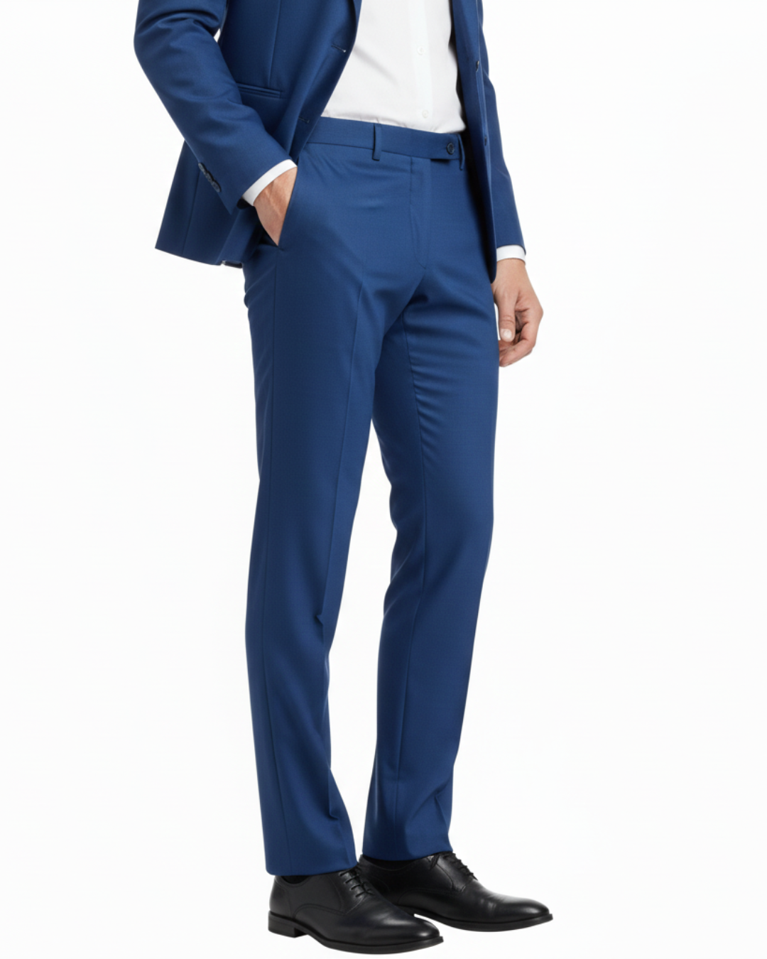 Dress Pant - Solid Azure Blue