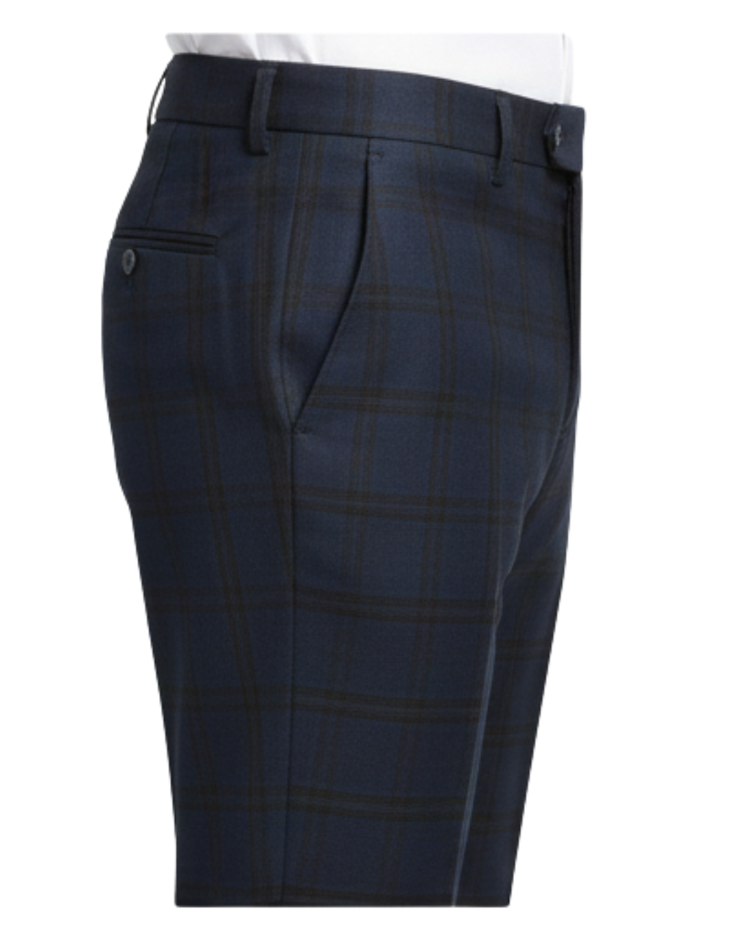 Dress Pant - Navy Highland Plaid