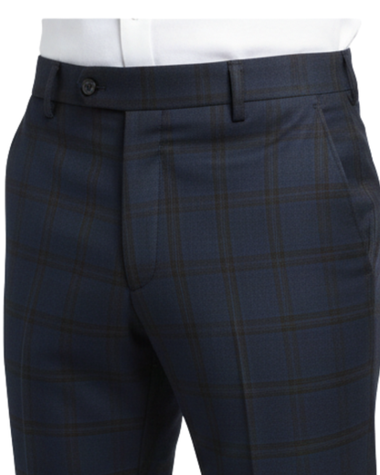 Dress Pant - Navy Highland Plaid