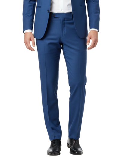 Dress Pant - Solid Azure Blue