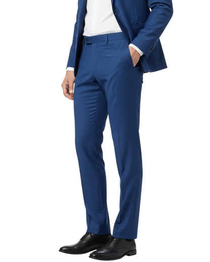 Dress Pant - Solid Azure Blue
