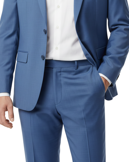 Dress Pant - Solid Light Navy