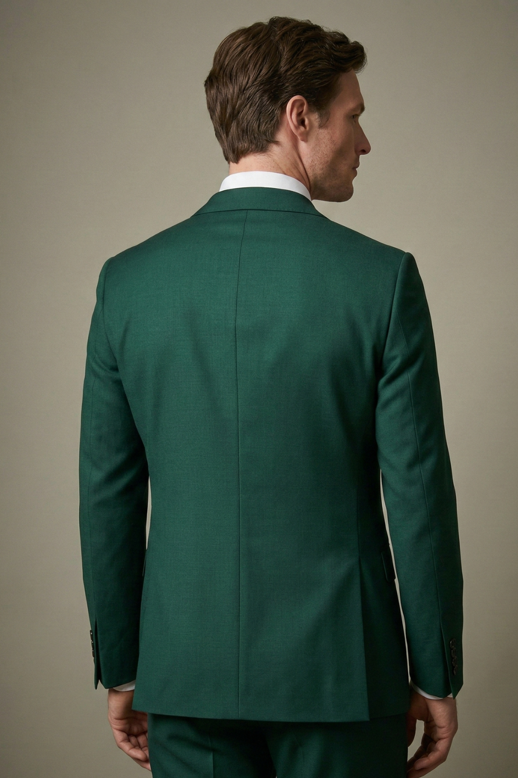 Emerald Dark Green Suit