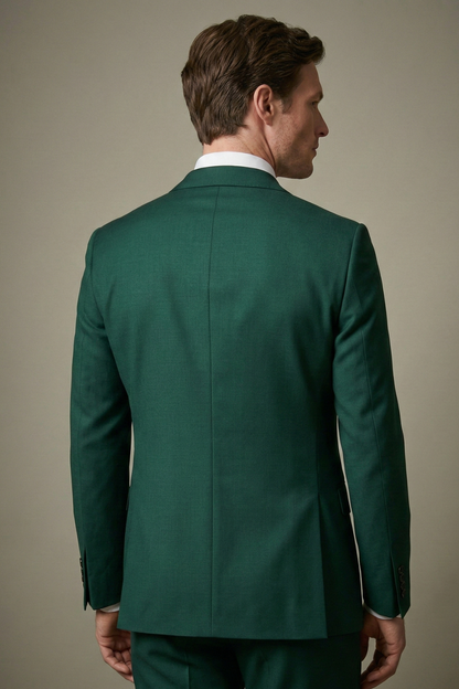 Emerald Dark Green Suit