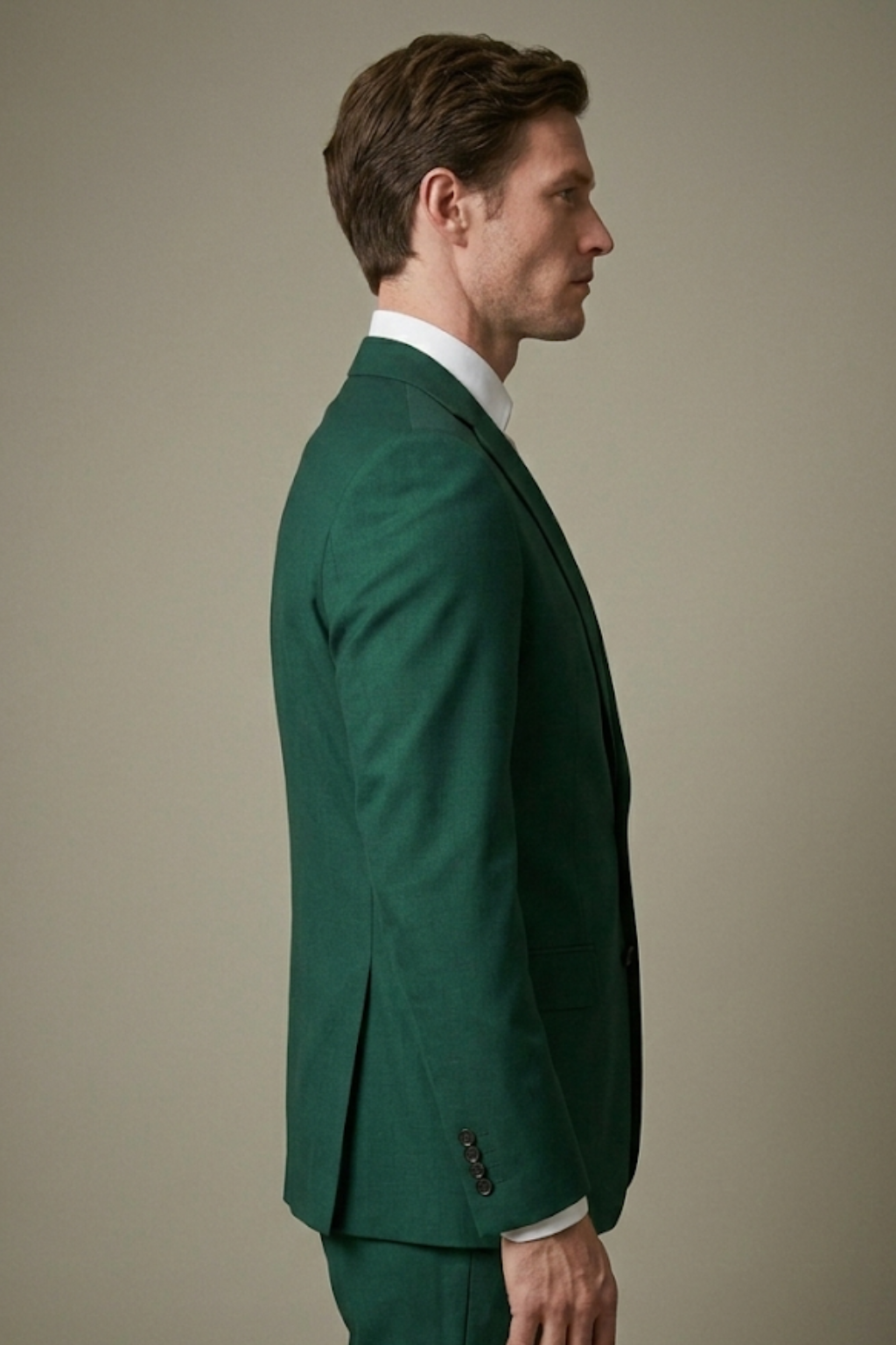 Emerald Dark Green Suit