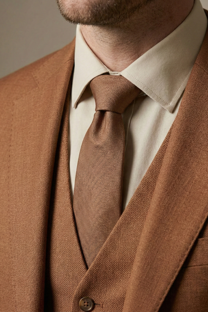 Terracota Luxor 100% Wool Suit