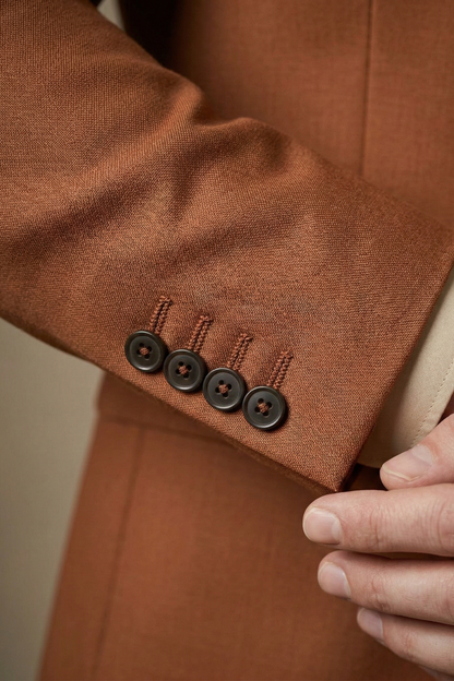 Terracota Luxor 100% Wool Suit