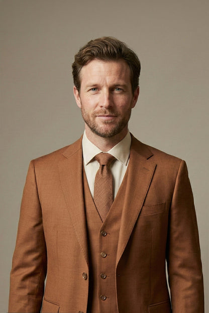 Terracota Luxor 100% Wool Suit