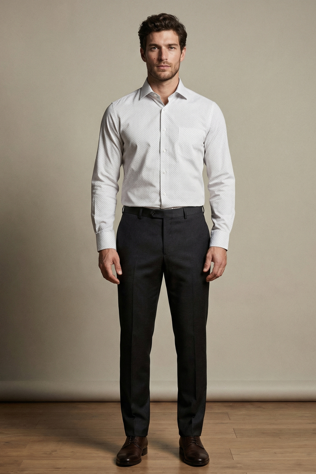 White Classic Dot