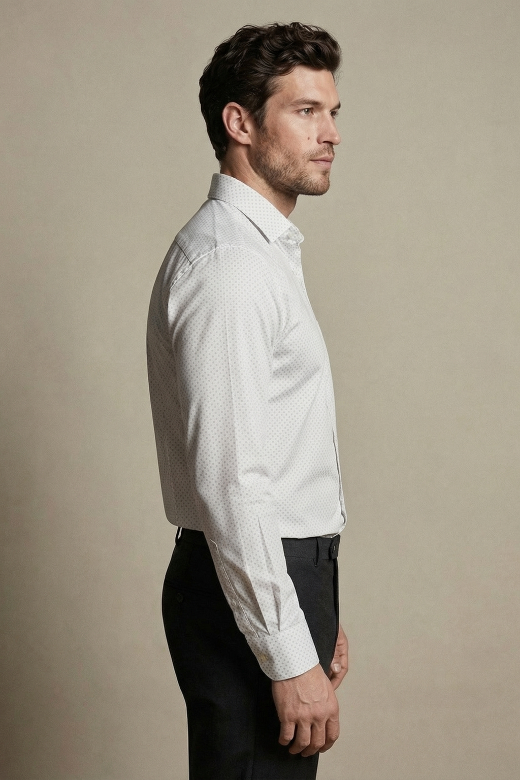White Classic Dot