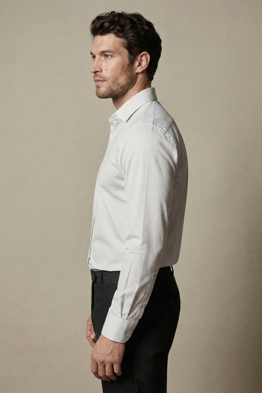 White Classic Dot