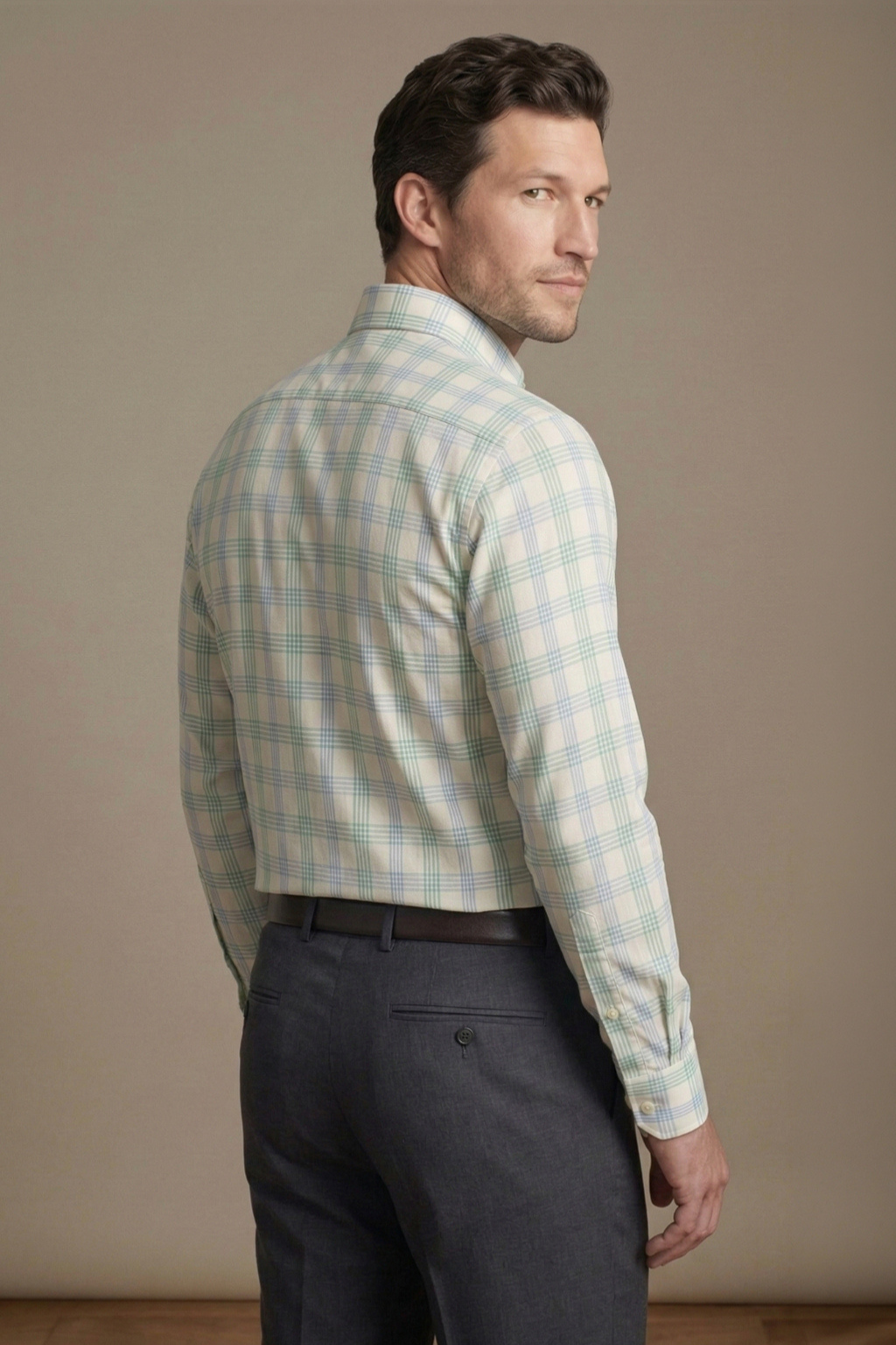 Verdant Blue Check