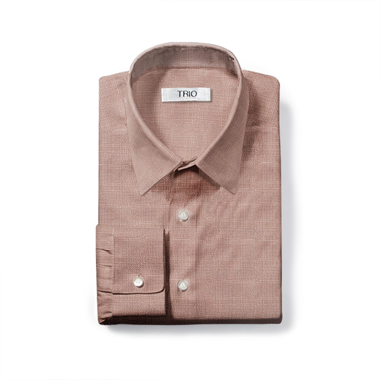 Dress Shirt - Ember Linen Weave - TRIO