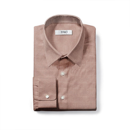 Dress Shirt - Ember Linen Weave - TRIO