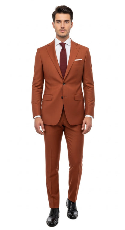 Terracota Luxor 100% Wool Suit